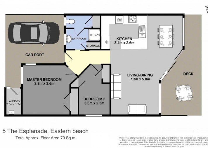 5a The Esplanade, Eastern Beach 