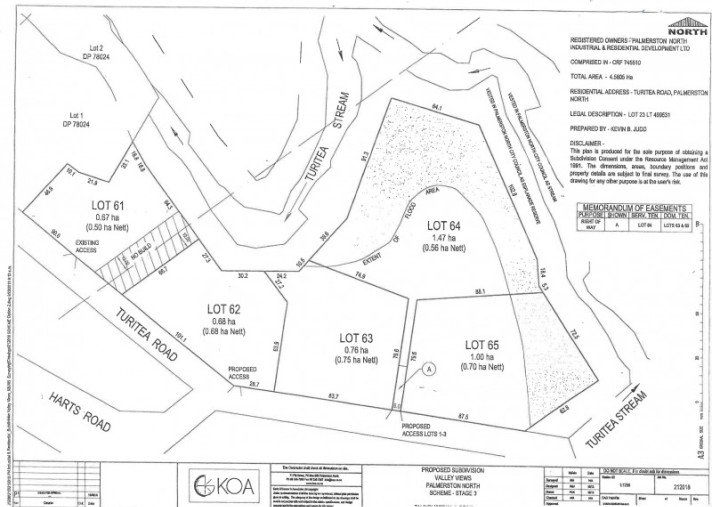 Lot 65 Turitea Road, Fitzherbert